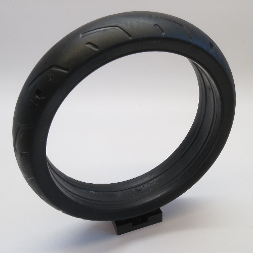 Visuel indicatif Rebrickable de Pneu Technic Street Bike étroit, avant (Tyre Technic Street Bike Narrow, Front)