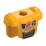 Costume espace minifigurine avec logo espace classique motif imprimé (Minifig Neckwear Space Suit with Classic Space Logo Print)