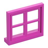 Visuel indicatif Rebrickable de Fenêtre 4 x 3 treillis (Window 4 x 3 Lattice)