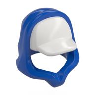 Capuche sur casquette Motif blanc (Hood over Cap White Pattern)