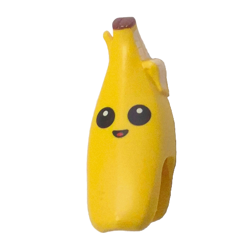 Costume banane moitié avec motif imprimé visage standard (Costume Banana Half with Standard Face Print)