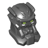 Tête de minifigurine spéciale, Inika Toa Hewkii (Minifig Head Special, Inika Toa Hewkii)