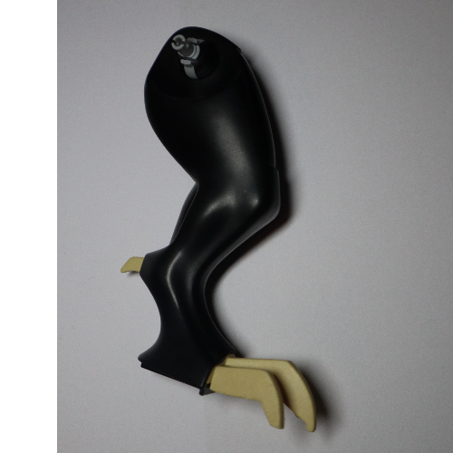 Visuel indicatif Rebrickable de Partie du corps animal, Dinosaure, Tyrannosaurus Rex jambe, gauche avec motif griffes beige (Animal Body Part, Dinosaur, Tyrannosaurus Rex Leg, Left with Tan Claws Pattern)