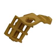 Minifigurine armure épaule pad unique avec fourreau pour 2 katanas, coin (Minifig Neckwear Armor Shoulder Pad Single with Scabbard for 2 Katanas, Wedge)