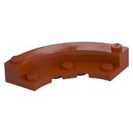 Visuel indicatif Rebrickable de Brique ronde coin 5 x 5 Macaroni avec 1/3 côté intérieur (Brick Round Corner 5 x 5 Macaroni with 1/3 Inner Side)