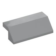 Visuel indicatif Rebrickable de Brique inclinée 45° 2 x 4 avec découpe inversée 2/3 et pas de tenons (Brick Sloped 45° 2 x 4 with 2/3 Inverted Cutout and no Studs)