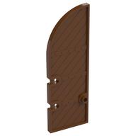 Visuel indicatif Rebrickable de Porte, porte 1 x 4 x 9 haut incurvé, panneaux diagonaux (Door, Gate 1 x 4 x 9 Curved Top, Diagonal Boards)