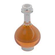 Visuel indicatif Rebrickable de Équipement Bouteille / Erlenmeyer / Florence Flacon avec motif orange · transparent (Equipment Bottle / Erlenmeyer / Florence Flask with Trans-Orange Pattern)