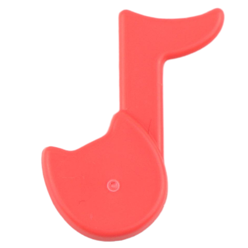 Visuel indicatif Rebrickable de Note musicale avec oreille de chat (Musical Note with Cat Ear)