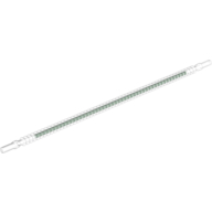Visuel indicatif Rebrickable de Flexible tuyau nervuré 8mm se termine 19L avec motif vert foncé Centre (Flexible Ribbed Hose 8mm Ends 19L with Dark Green Centre Pattern)