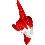 Visuel indicatif Rebrickable de Tête de grande figurine Barraki Pridak avec motif rouge marbré (Large Figure Head Barraki Pridak with Marbled Red Pattern)