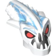 Tête de minifigurine Spécial, Barraki Pridak (Minifig Head Special, Barraki Pridak)