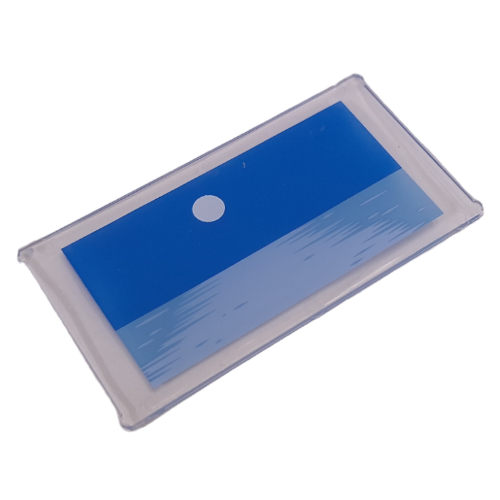 Visuel indicatif Rebrickable de Verre pour fenêtre 1 x 4 x 6 avec cel avec ciel bleu, pleine lune, bleu clair vif motif imprimé mer (Glass for Window 1 x 4 x 6 with Cel with Blue Sky, Full Moon, Bright Light Blue Sea Print)