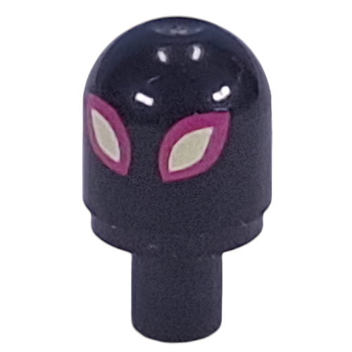 Visuel indicatif Rebrickable de Couverture légère avec barre interne / Bionicle barraki œil avec motif imprimé œil violet foncé/jaune clair (Light Cover with Internal Bar / Bionicle Barraki Eye with Dark Purple/Bright Light Yellow Eye Print)