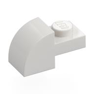 Brique courbée 1 x 2 x 1 avec dessus courbé (Brick Curved 1 x 2 x 1 with Curved Top)