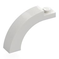 Visuel indicatif Rebrickable de Brique Arche 1 x 4 x 2 haut incurvé 1/3 (Brick Arch 1 x 4 x 2 1/3 Curved Top)