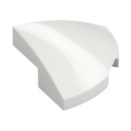 Brique arrondie d’angle, courbé 2 x 2 x 2/3 quart de cercle avec 1 x 1 découpe de fond (Brick Round Corner, Curved 2 x 2 x 2/3 Quarter Circle With 1 x 1 Bottom Cutout)