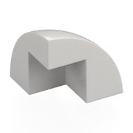Visuel indicatif Rebrickable de Brique arrondie d’angle, courbé 2 x 2 x 1 2/3 quart dôme avec 1 découpe (Brick Round Corner, Curved 2 x 2 x 1 2/3 Quarter Dome with 1 Cutout)