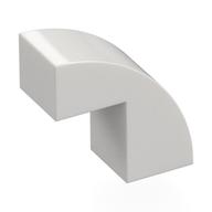 Visuel indicatif Rebrickable de Brique courbée 1 x 2 x 1 2/3 avec 1 découpe (Brick Curved 1 x 2 x 1 2/3 with 1 Cutout)