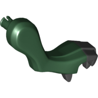 Visuel indicatif Rebrickable de Partie du corps de la créature, bras de dragon, droite avec motif de griffes noires (Creature Body Part, Dragon Arm, Right with Black Claws Pattern)