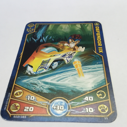 Carte à collectionner, Legends of Chima jeu n° 1: 11 [Defendor IIX] (Trading Card, Legends of Chima Deck #1: 11 [Defendor IIX])