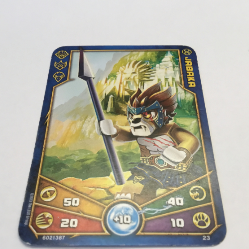 Carte à collectionner, Legends of Chima jeu n° 1: 23 [Jabaka] (Trading Card, Legends of Chima Deck #1: 23 [Jabaka])