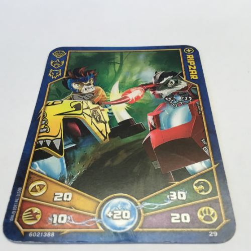 Carte à collectionner, Legends of Chima jeu n° 1: 29 [Ripzar] (Trading Card, Legends of Chima Deck #1: 29 [Ripzar])