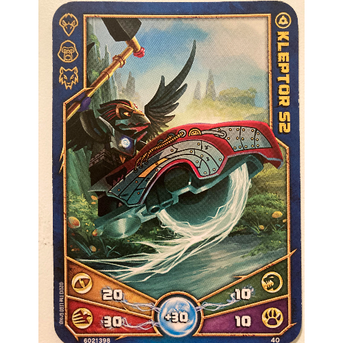 Carte à collectionner, Legends of Chima jeu n° 1: 40 [Kleptor S2] (Trading Card, Legends of Chima Deck #1: 40 [Kleptor S2])