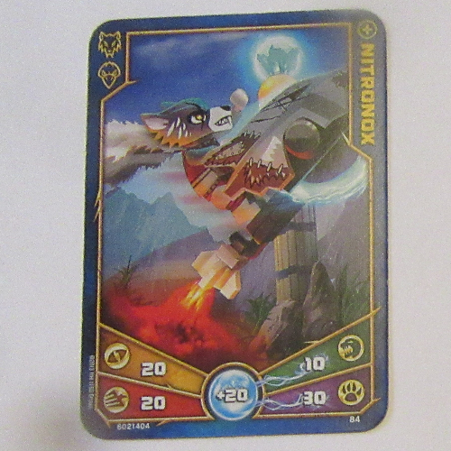 Carte à collectionner, Legends of Chima jeu n° 1: 84 [Nitronox] (Trading Card, Legends of Chima Deck #1: 84 [Nitronox])