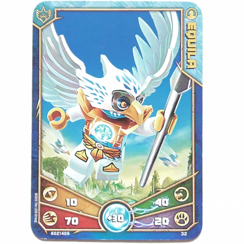 Carte à collectionner, Legends of Chima jeu n° 1: 32 [Equila] (Trading Card, Legends of Chima Deck #1: 32 [Equila])