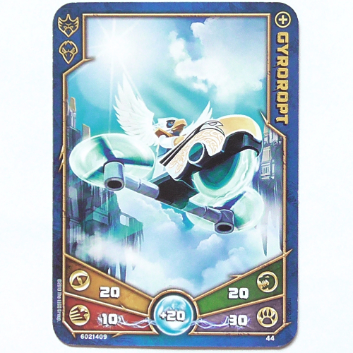 Carte à collectionner, Legends of Chima jeu n° 1: 44 [Gyroropt] (Trading Card, Legends of Chima Deck #1: 44 [Gyroropt])