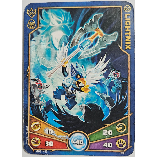 Carte à collectionner, Legends of Chima jeu n° 1: 39 [Lightnix] (Trading Card, Legends of Chima Deck #1: 39 [Lightnix])