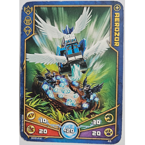 Carte à collectionner, Legends of Chima jeu n° 1: 45 [Aerozor] (Trading Card, Legends of Chima Deck #1: 45 [Aerozor])