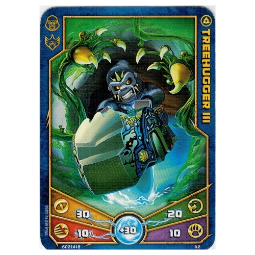 Carte à collectionner, Legends of Chima jeu n° 1: 52 [Treehugger III] (Trading Card, Legends of Chima Deck #1: 52 [Treehugger III])