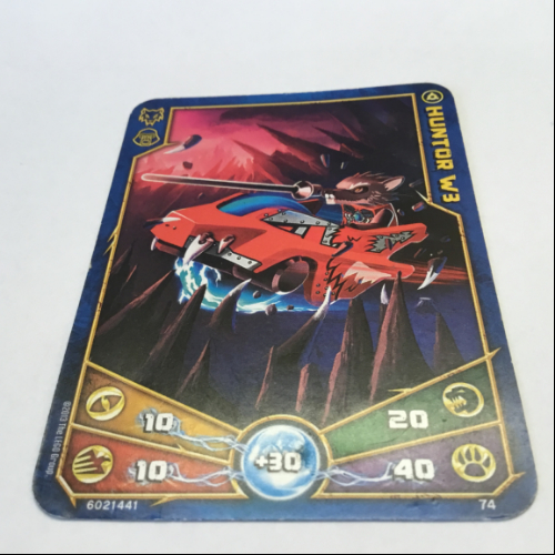Carte à collectionner, Legends of Chima jeu n° 1: 74 [Huntor W3] (Trading Card, Legends of Chima Deck #1: 74 [Huntor W3])