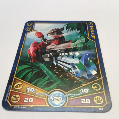 Carte à collectionner, Legends of Chima jeu n° 1: 83 [Tailkut] (Trading Card, Legends of Chima Deck #1: 83 [Tailkut])