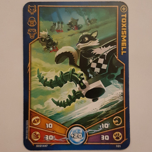 Carte à collectionner, Legends of Chima jeu n° 1: 101 [Toxismell] (Trading Card, Legends of Chima Deck #1: 101 [Toxismell])