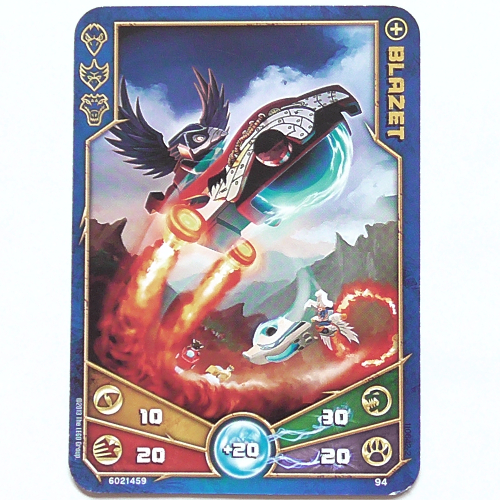 Carte à collectionner, Legends of Chima jeu n° 1: 94 [Blazet] (Trading Card, Legends of Chima Deck #1: 94 [Blazet])