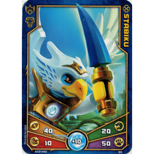 Carte à collectionner, Legends of Chima jeu n° 1: 95 [Stabiku] (Trading Card, Legends of Chima Deck #1: 95 [Stabiku])