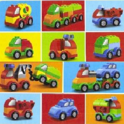 Affiche, Duplo, Voitures Créatives (Poster, Duplo, Creative Cars)