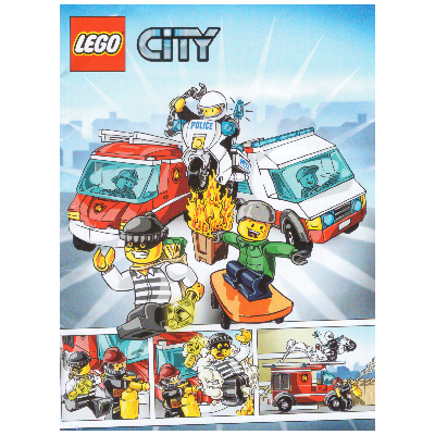 Bande dessinée, Ville, pour coffret 60023-1 (Comic Book, City, for Set 60023-1)