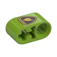 Visuel indicatif Rebrickable de Poutre Technic 1 x 2 épais avec trou pour connecteur et trou pour axe avec motif imprimé symbole Lamborghini (Technic Beam 1 x 2 Thick with Pin Hole and Axle Hole with Lamborghini Symbol Print)