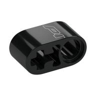 Visuel indicatif Rebrickable de Poutre Technic 1 x 2 épais avec trou pour connecteur et trou pour axe avec motif imprimé Argent 'P1' (Technic Beam 1 x 2 Thick with Pin Hole and Axle Hole with Silver 'P1' Print)
