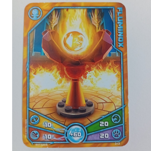 Carte à collectionner, Legends of Chima jeu n° 3: 313 - Fluminox (Trading Card, Legends of Chima Deck #3: 313 - Fluminox)