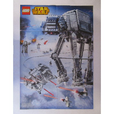 Affiche, AT-AT, Bataille de Hoth (Poster, AT-AT, Battle of Hoth)