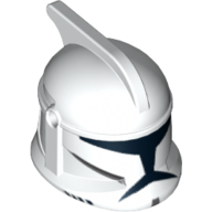 Casque Clone Trooper Phase 1, avec trous latéraux, motif imprimé standard (Helmet Clone Trooper Phase 1, with Side Holes, Standard Print)