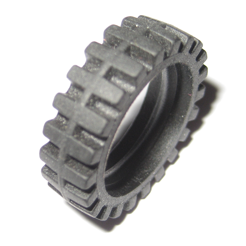 Visuel indicatif Rebrickable de Bande de roulement pour pneus avec bande centrale 23 x 7 (Tyre Matching Tread with Center Band 23 x 7)