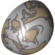 Visuel indicatif Rebrickable de Dôme hémisphère 2 x 2 avec découpe avec sphère armillaire motif imprimé à droite (Dome Hemisphere 2 x 2 with Cutout with Armillary Sphere Right Print)