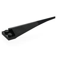 Visuel indicatif Rebrickable de Plaque spéciale 1 x 2 avec extension angulaire et embout noir flexible (Plate Special 1 x 2 with Angular Extension and Flexible Black Tip)