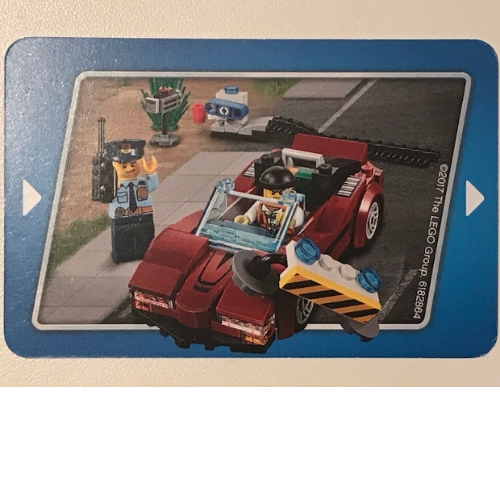 Carte d'affichage, carte de storyboard de police 2 (Display Card, Police Storyboard Card 2)